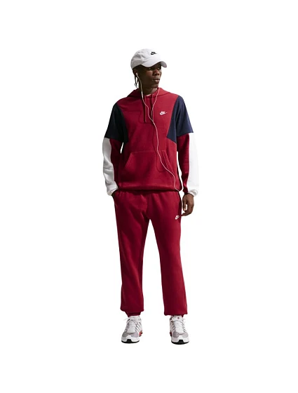 Pánská tepláková souprava Nike Sportswear Club v barvě bordó HV1165 613