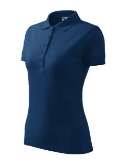 Pique Polo polokošile dámská půlnoční modrá