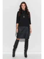 Denní šaty NU model 19506754 černé - Numinou