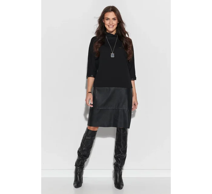 Denní šaty NU model 19506754 černé - Numinou