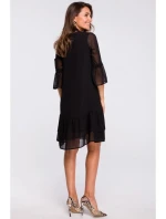 Dámské šaty model 21470047 Černá - STYLOVE