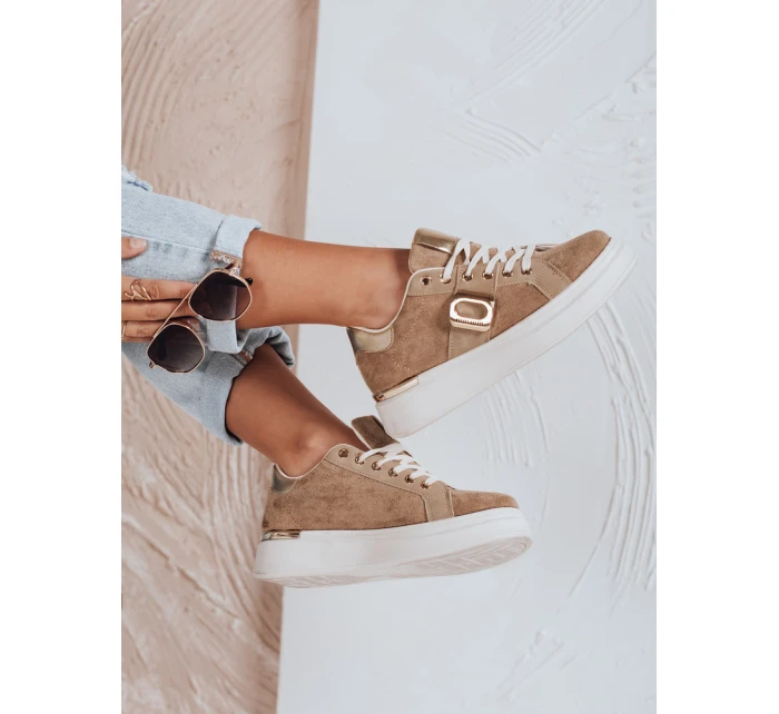 FashionStreet béžové dámské tenisky ZY1067