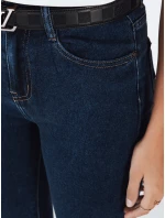 Dámské skinny džíny tmavě modré FashionStreet UY2772