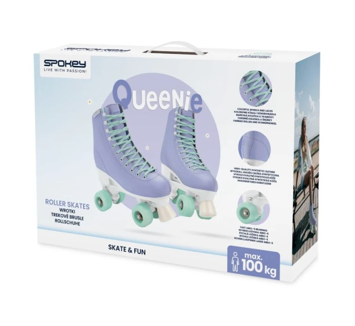 kolečkové brusle r. 3942 model 21107218 - Spokey