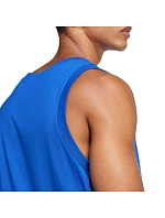 Pánské tričko adidas Essentials Small Logo Tank modré JE8978 pánské Pánské tričko adidas Essentials Small Logo Tank modré JE8978 pánské