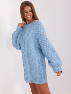 Sweter AT SW  jasny niebieski model 18895543 - FPrice