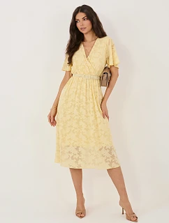 Šaty IT SK 22675.04 světle žluté