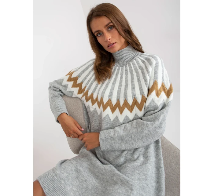 LC SK 0098 šaty.37X šedá LC SK 0098 šaty.37X šedá