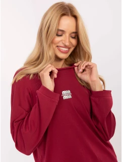 Bluzka RV BZ model 21309851 bordowy - FPrice