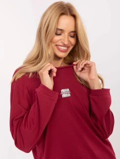 Bluzka RV BZ model 21309851 bordowy - FPrice