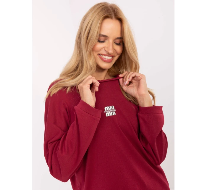 Bluzka RV BZ model 21309851 bordowy - FPrice