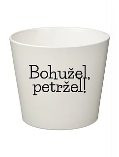 BOHUŽEL, PETRŽEL! - malý květináč 