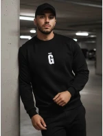 Pánská černá mikina Dstreet model 21993044 - FashionStreet Pánská černá mikina Dstreet model 21993044 - FashionStreet