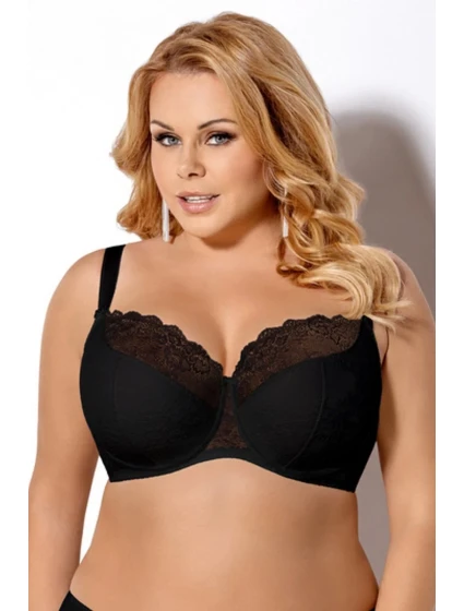 Dámská podprsenka model 21001113 Blanca black - Gorsenia