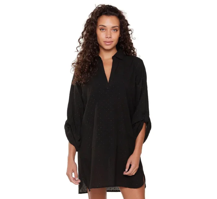 Plážové šaty model 20082000 black - LingaDore