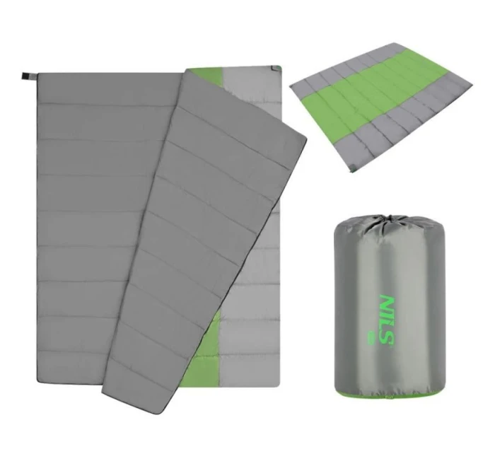 NILS Camp spací pytel NC2011 šedozelený NILS Camp spací pytel NC2011 šedozelený