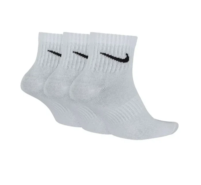Pánské lehké ponožky Everyday Ankle 3Pak M SX7677-100 - Nike