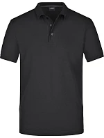 JN 708 Pánské piqué polo black model 22488474 - Daiber