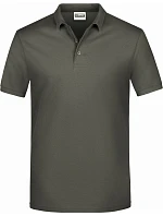 Daiber JN 792 Pánské piqué polo 02.0792 brown Daiber JN 792 Pánské piqué polo 02.0792 brown