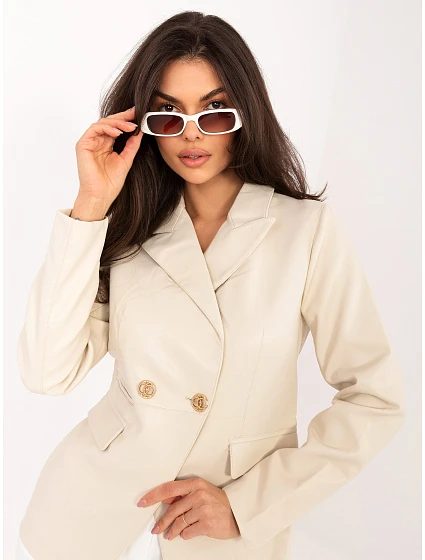 Marynarka IR KR model 22120710 jasny beżowy - FPrice