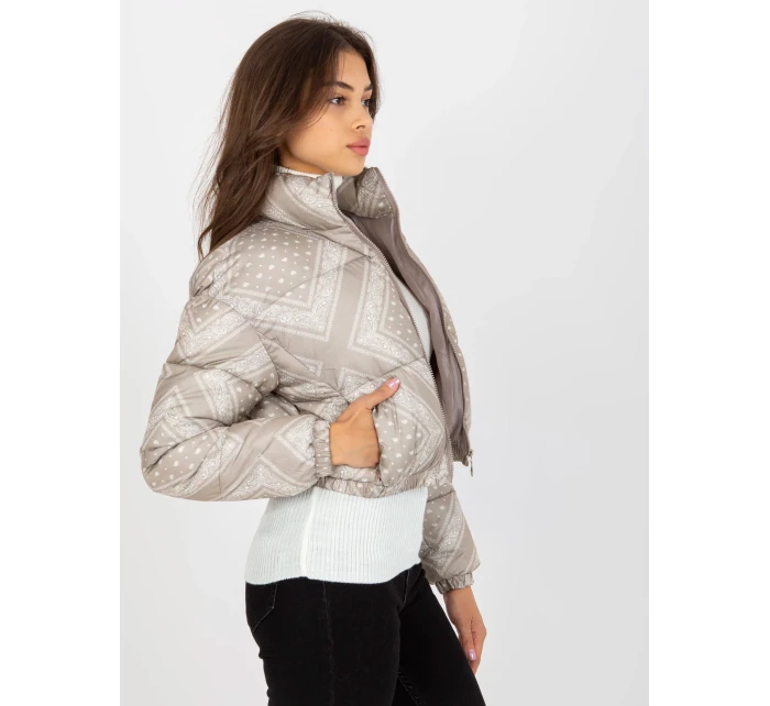 Dámská bunda NM KR P22 6631 98P tmavě lila Dámská bunda NM KR P22 6631 98P tmavě lila