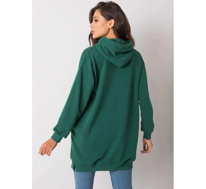 Dámská mikina RV BL 7097.26 Tmavě zelená - FPrice