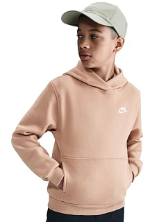 Dětská mikina Nike Sportswear Club Fleece béžová FD3000 200