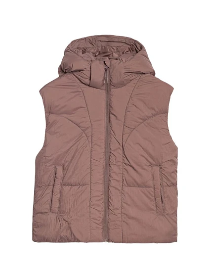 Dámská vesta  tmavě hnědá WAW25TVJA model 22131783 - 4F