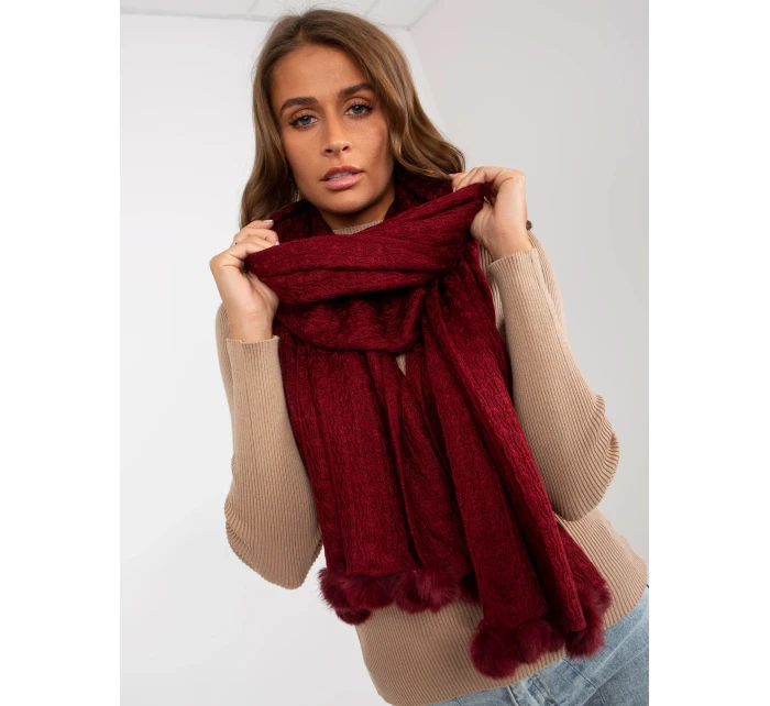 Šála AT SZ E model 21795523 kaštanová - FPrice Šála AT SZ E model 21795523 kaštanová - FPrice