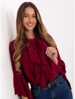 Koszula MI KS model 21717744 bordowy - FPrice