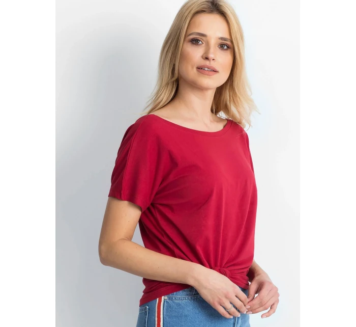 Tričko RV TS 4662.04X kaštanová Tričko RV TS 4662.04X kaštanová