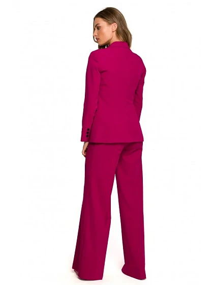 Blejzr s jedním knoflíkem  švestka model 18004530 - STYLOVE