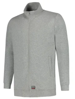 Sweat Jacket Washable 60 °C mikina unisex grey melange