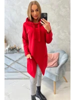 Tunika nadměrné velikosti model 20892368 červená - Kesi