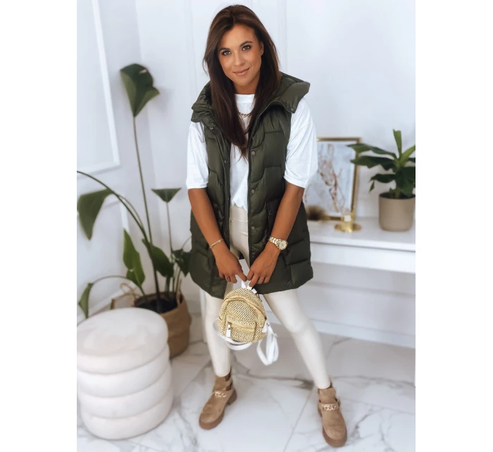 Dámská vesta WENDY zelená FashionStreet TY2827