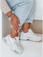 FashionStreet dámské bílé tenisky ZY1017 FashionStreet dámské bílé tenisky ZY1017