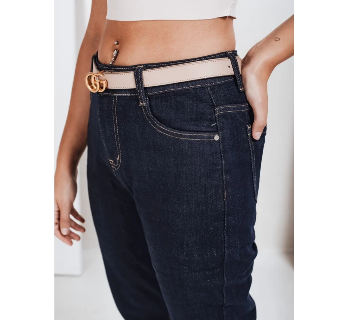 Dámské džíny mom fit navy model 21992604 - FashionStreet
