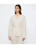 Cozy Comfort Robe Top Quilted - Light Grey Melange - TRIUMPH Light Grey Melange - TRIUMPH Cozy Comfort Robe Top Quilted - Light Grey Melange - TRIUMPH Light Grey Melange - TRIUMPH