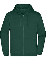 Daiber JN 756 Pánská mikina s kapucí 02.0756 dark green Daiber JN 756 Pánská mikina s kapucí 02.0756 dark green