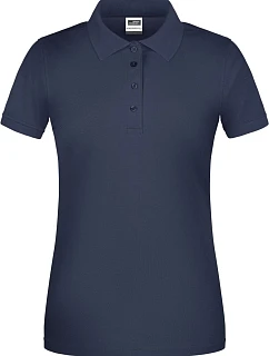 Daiber JN 873 Dámské pracovní bio piqué polo 02.0873 navy