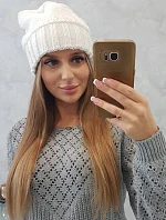 Dámská čepice Danuta K331 bílá