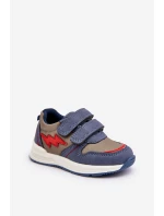 Dětské sportovní boty s zipem modré model 21632853 - EVENTO Dětské sportovní boty s zipem modré model 21632853 - EVENTO