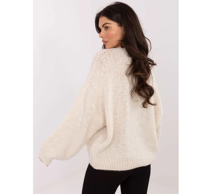 Jumper MI SW 1610.18 světle béžový Jumper MI SW 1610.18 světle béžový