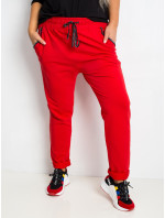 Savage červené nadměrné kalhoty