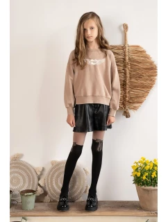 Dětské vzorované punčocháče s mašlí model 21344374 - Knittex