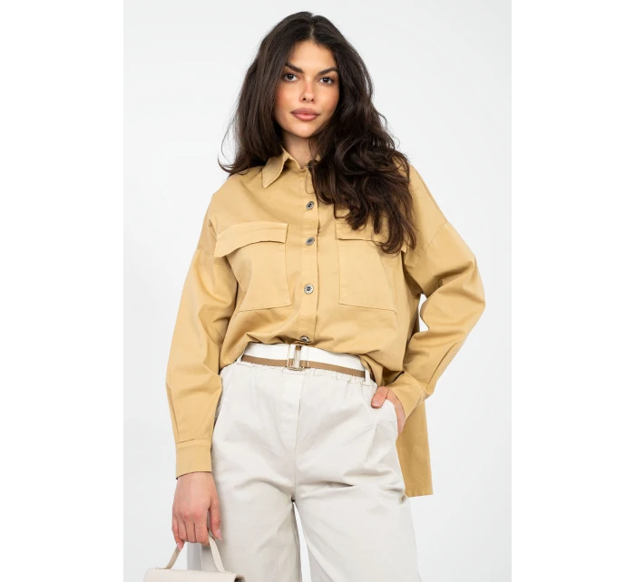 Košile s dlouhým rukávem  model 224200 Italy Moda