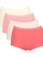 Dámské kalhotky Basic+ Maxi C4P - RED - kombinace červené M006 - SLOGGI