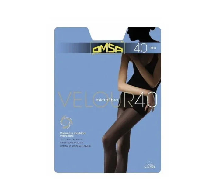 Dámské punčochové kalhoty Omsa Velour 40 den 2-4 Dámské punčochové kalhoty Omsa Velour 40 den 2-4