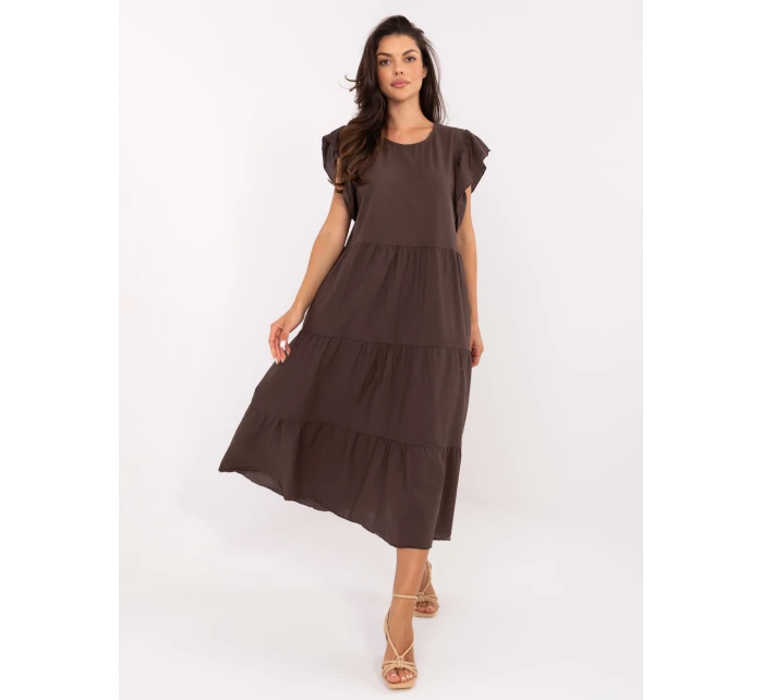 Sukienka TW SK BI 6 model 21204727 ciemny brązowy - FPrice