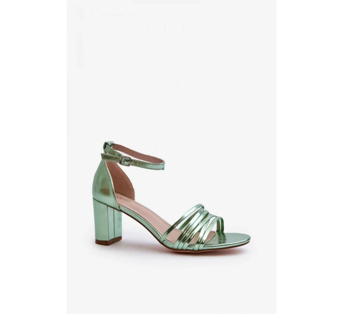 Dámské sandály 24SD98-6768 zelené - Step in style